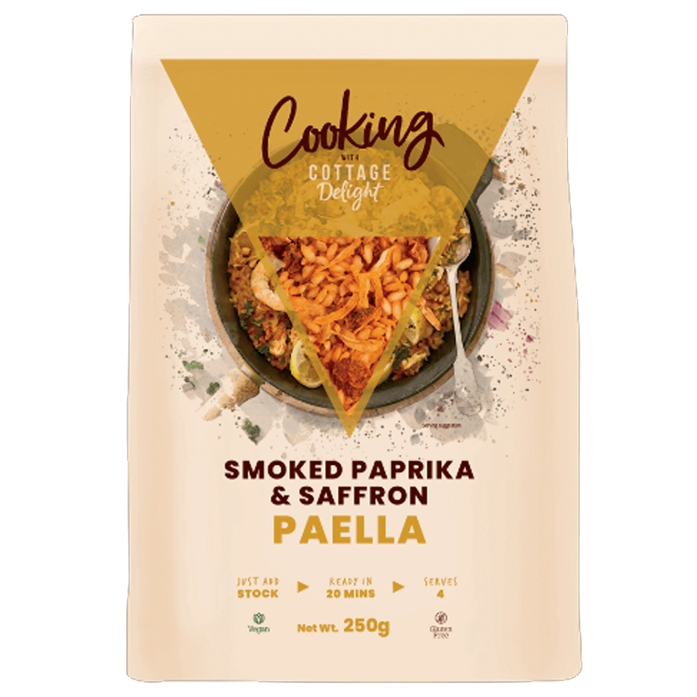 Cooking With Cottage Delight Smoked Paprika & Saffron Paella 250g